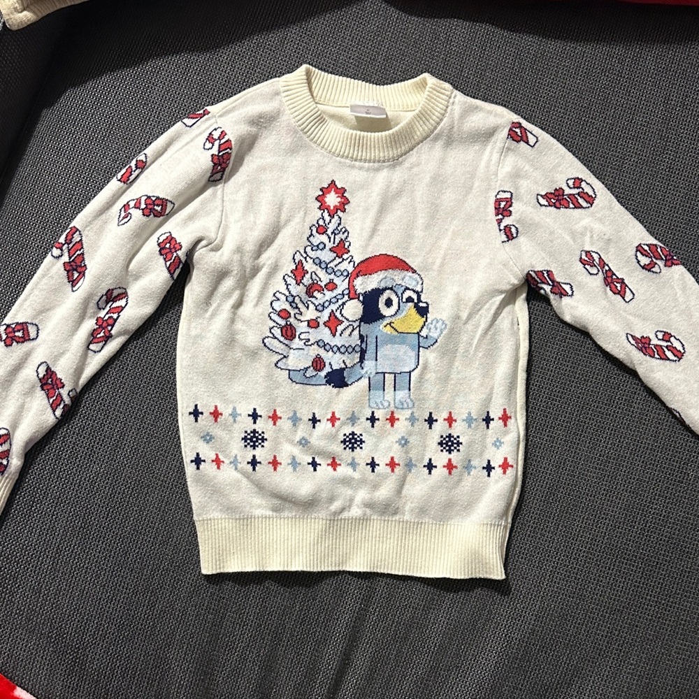 Festive Bluey Holiday Sweater
